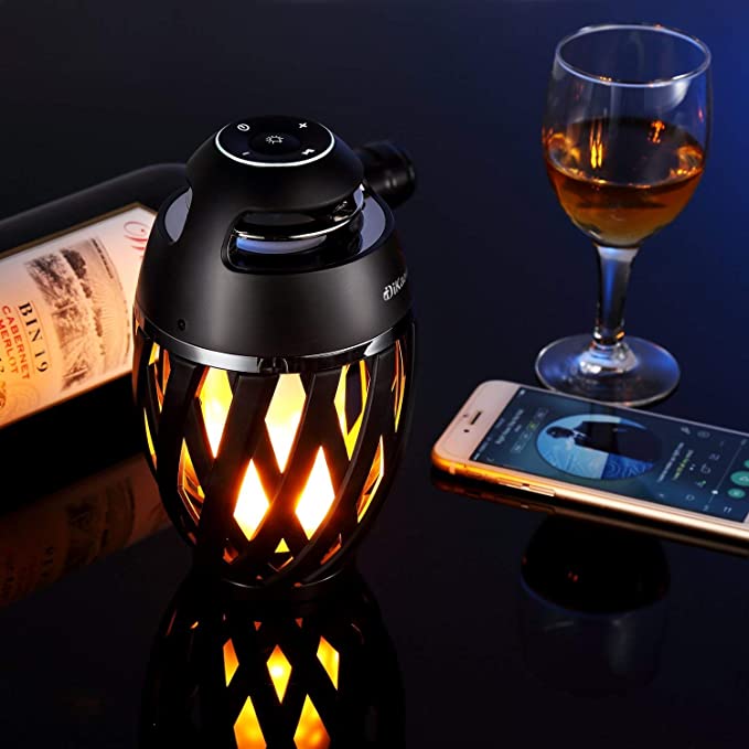 Bluetooth speaker with LED light